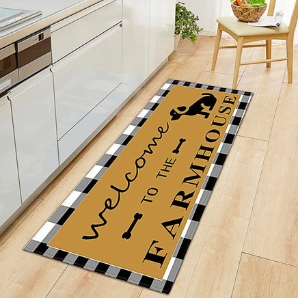 Kitchen Mat Modern Living Room Bedroom Decor Anti-Slip Foot Rug KM371b 8