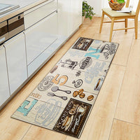 Kitchen Mat Modern Non-Slip Foot Rug Home Hallway Doormat Living Room Bedroom Tatami Coffee Table Decor KM361 - Lusy Store