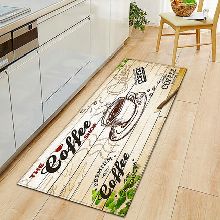 Kitchen Mat Modern Non-Slip Foot Rug Home Hallway Doormat Living Room Bedroom Tatami Coffee Table Decor KM361 - Lusy Store