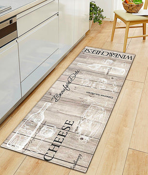 Kitchen Mat Modern Non-Slip Foot Rug Home Hallway Doormat Living Room Bedroom Tatami Coffee Table Decor KM361 - Lusy Store