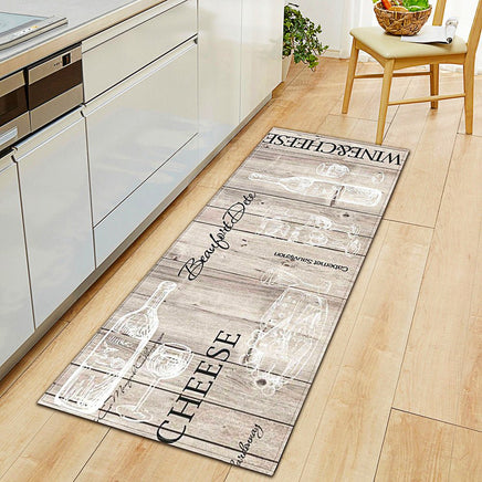 Kitchen Mat Modern Non-Slip Foot Rug Home Hallway Doormat Living Room Bedroom Tatami Coffee Table Decor KM361 - Lusy Store