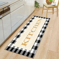 Kitchen Mat Modern Non-Slip Foot Rug Home Hallway Doormat Living Room Bedroom Tatami Coffee Table Decor KM361 - Lusy Store