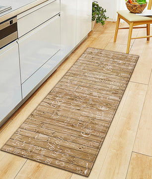Kitchen Mat Modern Non-Slip Foot Rug Home Hallway Doormat Living Room Bedroom Tatami Coffee Table Decor KM361 - Lusy Store
