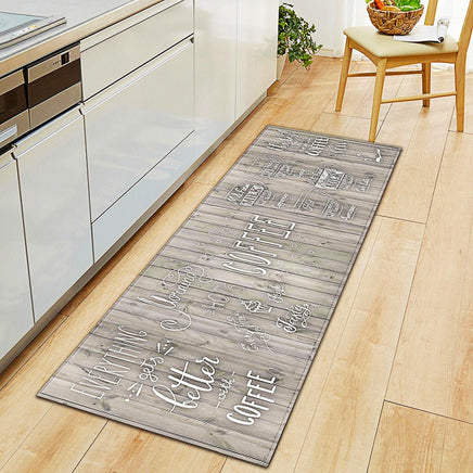 Kitchen Mat Modern Non-Slip Foot Rug Home Hallway Doormat Living Room Bedroom Tatami Coffee Table Decor KM361 - Lusy Store