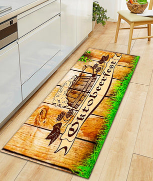 Kitchen Mat Modern Non-Slip Foot Rug Home Hallway Doormat Living Room Bedroom Tatami Coffee Table Decor KM361 - Lusy Store