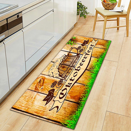 Kitchen Mat Modern Non-Slip Foot Rug Home Hallway Doormat Living Room Bedroom Tatami Coffee Table Decor KM361 - Lusy Store