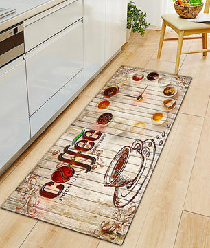 Kitchen Mat Modern Non-Slip Foot Rug Home Hallway Doormat Living Room Bedroom Tatami Coffee Table Decor KM361 - Lusy Store