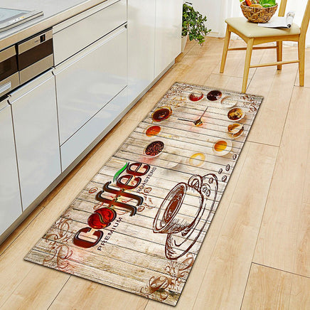 Kitchen Mat Modern Non-Slip Foot Rug Home Hallway Doormat Living Room Bedroom Tatami Coffee Table Decor KM361 - Lusy Store