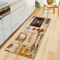 Kitchen Mat Modern Non-Slip Foot Rug Home Hallway Doormat Living Room Bedroom Tatami Coffee Table Decor KM361 - Lusy Store