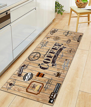 Kitchen Mat Modern Non-Slip Foot Rug Home Hallway Doormat Living Room Bedroom Tatami Coffee Table Decor KM361 - Lusy Store