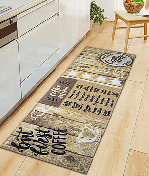 Kitchen Mat Modern Non-Slip Foot Rug Home Hallway Doormat Living Room Bedroom Tatami Coffee Table Decor KM361 - Lusy Store