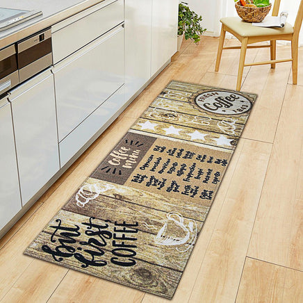 Kitchen Mat Modern Non-Slip Foot Rug Home Hallway Doormat Living Room Bedroom Tatami Coffee Table Decor KM361 - Lusy Store