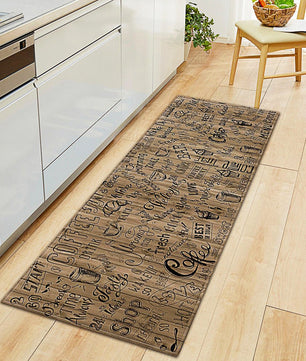 Kitchen Mat Modern Non-Slip Foot Rug Home Hallway Doormat Living Room Bedroom Tatami Coffee Table Decor KM361 - Lusy Store