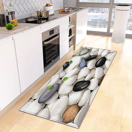 Kitchen Mat Non-Slip Bath Entrance Doormat Hallway Bedroom Decoration Living Room Floor Rug KM370 - Lusy Store