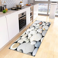 Kitchen Mat Non-Slip Bath Entrance Doormat Hallway Bedroom Decoration Living Room Floor Rug KM370 - Lusy Store