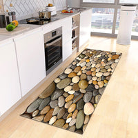 Kitchen Mat Non-Slip Bath Entrance Doormat Hallway Bedroom Decoration Living Room Floor Rug KM370 - Lusy Store