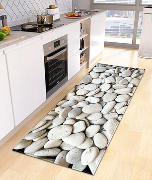 Kitchen Mat Non-Slip Bath Entrance Doormat Hallway Bedroom Decoration Living Room Floor Rug KM370 - Lusy Store