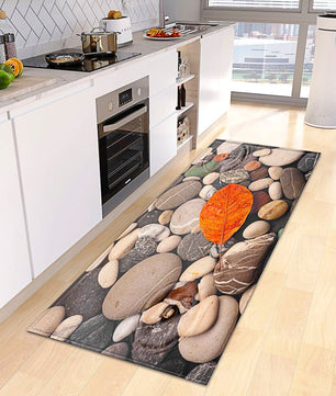 Kitchen Mat Non-Slip Bath Entrance Doormat Hallway Bedroom Decoration Living Room Floor Rug KM370 - Lusy Store