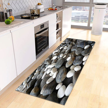 Kitchen Mat Non-Slip Bath Entrance Doormat Hallway Bedroom Decoration Living Room Floor Rug KM370 - Lusy Store