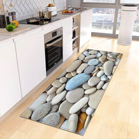 Kitchen Mat Non-Slip Bath Entrance Doormat Hallway Bedroom Decoration Living Room Floor Rug KM370b - Lusy Store