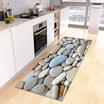 Kitchen Mat Non-Slip Bath Entrance Doormat Hallway Bedroom Decoration Living Room Floor Rug KM370b - Lusy Store