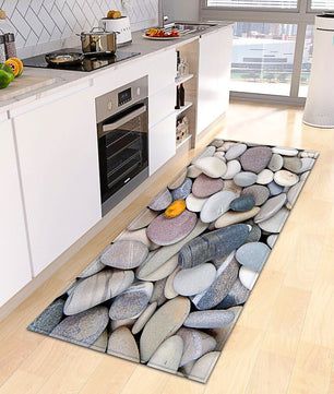 Kitchen Mat Non-Slip Bath Entrance Doormat Hallway Bedroom Decoration Living Room Floor Rug KM370b - Lusy Store