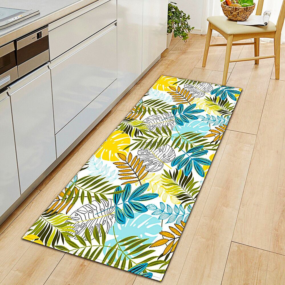 Kitchen Mat Rug Home Entrance Doormat Non Slip Living Room Children Bedroom Floor Decor KM384b - Lusy Store