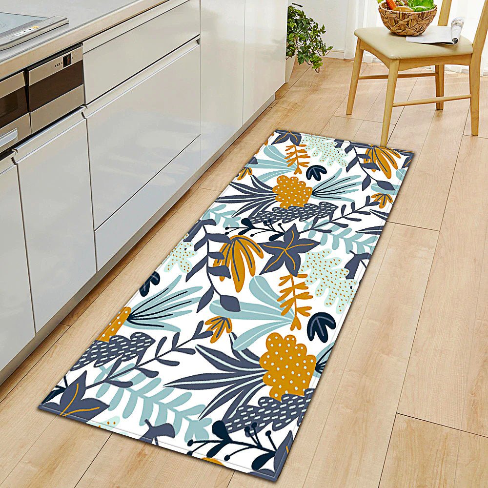 Kitchen Mat Rug Home Entrance Doormat Non Slip Living Room Children Bedroom Floor Decor KM384b - Lusy Store