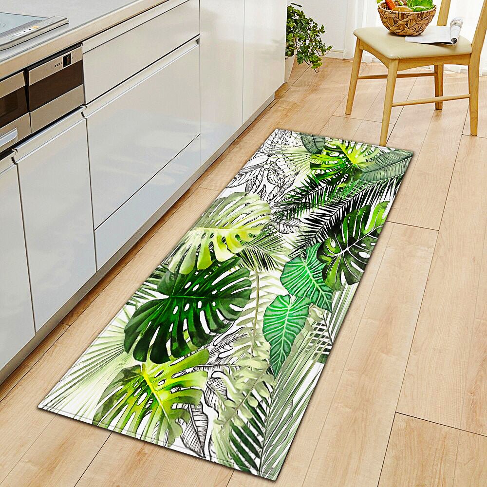 Kitchen Mat Rug Home Entrance Doormat Non Slip Living Room Children Bedroom Floor Decor KM384b - Lusy Store