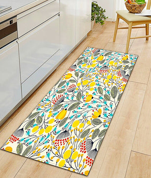 Kitchen Mat Rug Home Entrance Doormat Non Slip Living Room Children Bedroom Floor Decor KM384b - Lusy Store