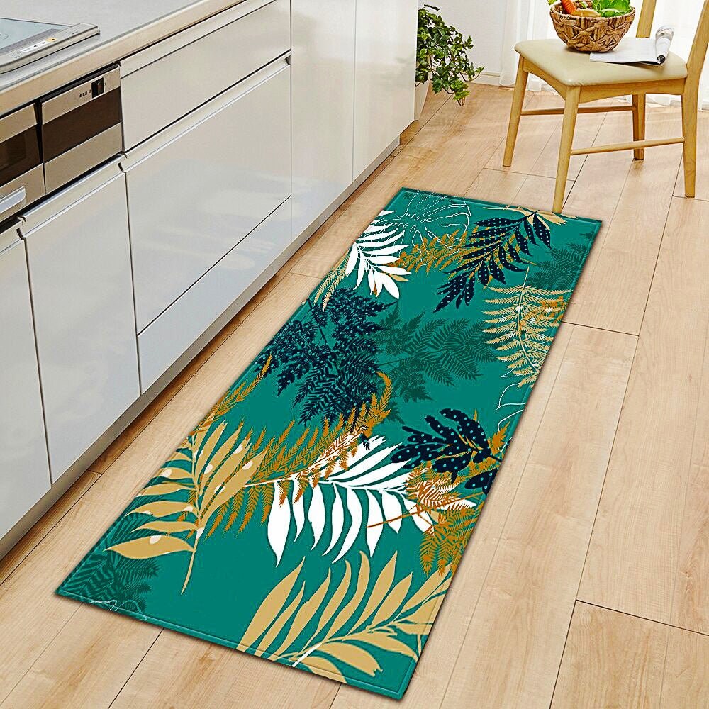 Kitchen Mat Rug Home Entrance Doormat Non Slip Living Room Children Bedroom Floor Decor KM384b - Lusy Store