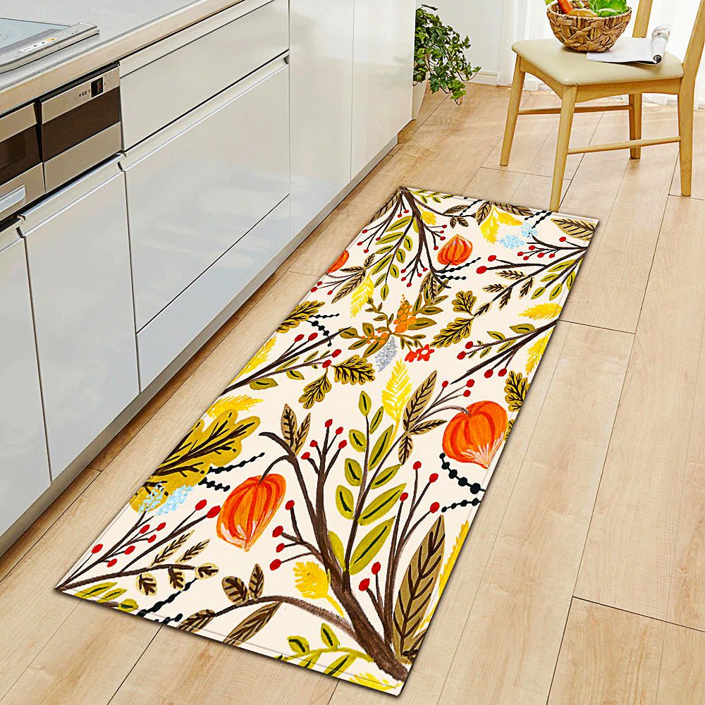 Kitchen Mat Rug Home Entrance Doormat Non Slip Living Room Children Bedroom Floor Decor KM384b - Lusy Store