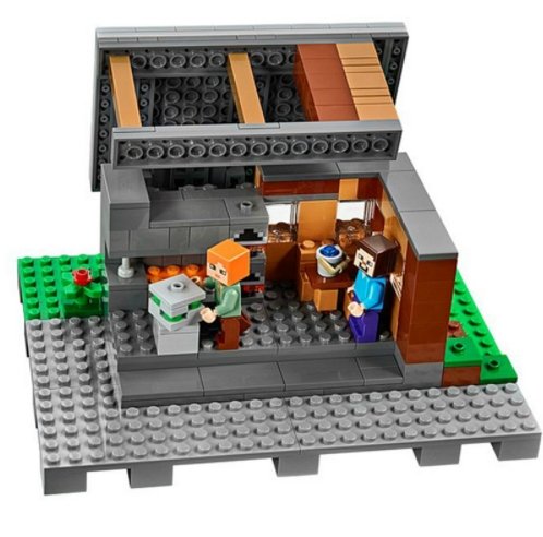Kits compatible with legoingly my worlds MineCraft Village blocks Educational toys hobbies for children - Lusy Store