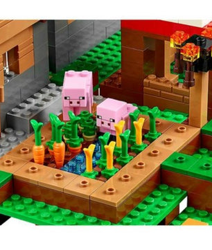 Kits compatible with legoingly my worlds MineCraft Village blocks Educational toys hobbies for children - Lusy Store