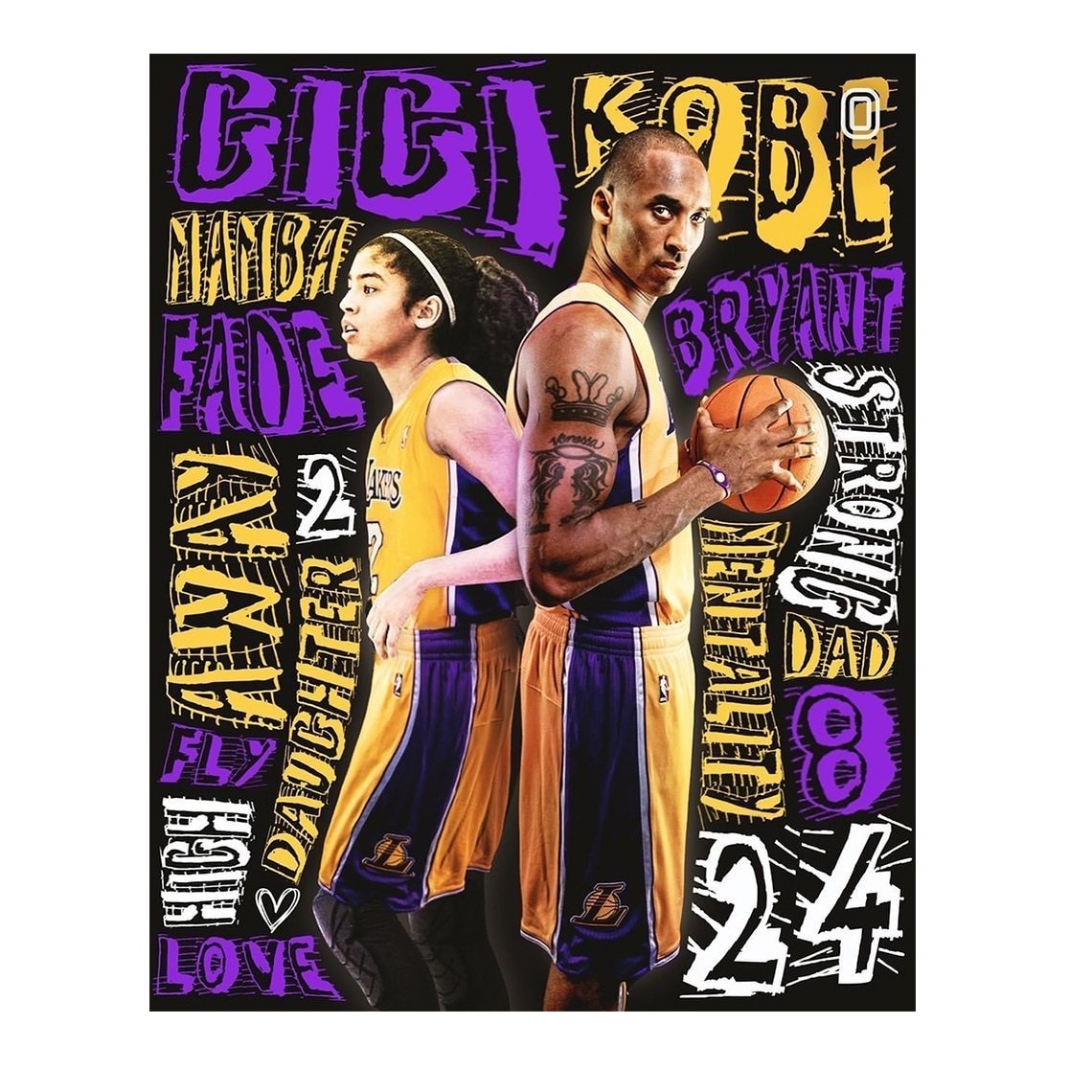 Kobe Bryant Painting 5D DIY Diamond Basketball Gifts Home Decor - Lusy Store