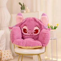 Kuromi My Melody Plush Lovely Seat Cushion Stitch Sitting Cushion for Chair Non-Slip - Lusy Store LLC