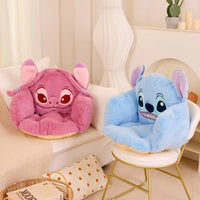 Kuromi My Melody Plush Lovely Seat Cushion Stitch Sitting Cushion for Chair Non-Slip - Lusy Store LLC