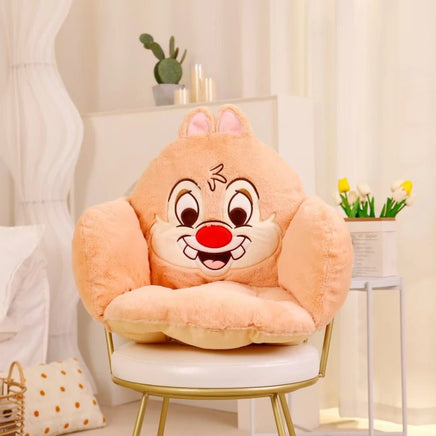 Kuromi My Melody Plush Lovely Seat Cushion Stitch Sitting Cushion for Chair Non-Slip - Lusy Store LLC