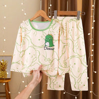 Kuromi Pajamas My Melody Cinnamoroll Children Set Anime Girls Boys Sleepwear Home Clothes - Lusy Store LLC