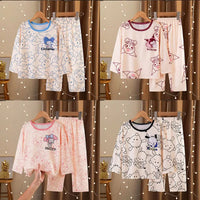 Kuromi Pajamas My Melody Cinnamoroll Children Set Anime Girls Boys Sleepwear Home Clothes - Lusy Store LLC