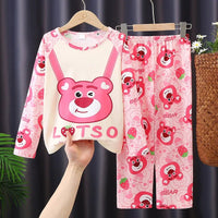 Kuromi Pajamas My Melody Cinnamoroll Children Set Anime Girls Boys Sleepwear Home Clothes - Lusy Store LLC