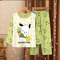 Kuromi Pajamas My Melody Cinnamoroll Children Set Anime Girls Boys Sleepwear Home Clothes - Lusy Store LLC