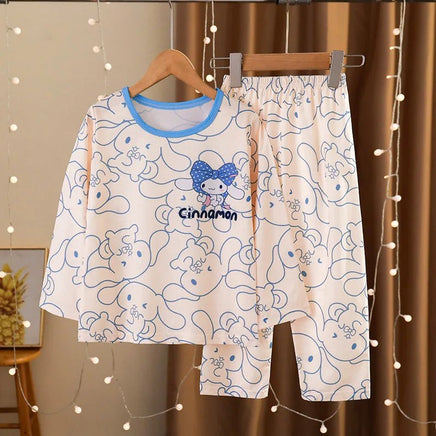 Kuromi Pajamas My Melody Cinnamoroll Children Set Anime Girls Boys Sleepwear Home Clothes - Lusy Store LLC
