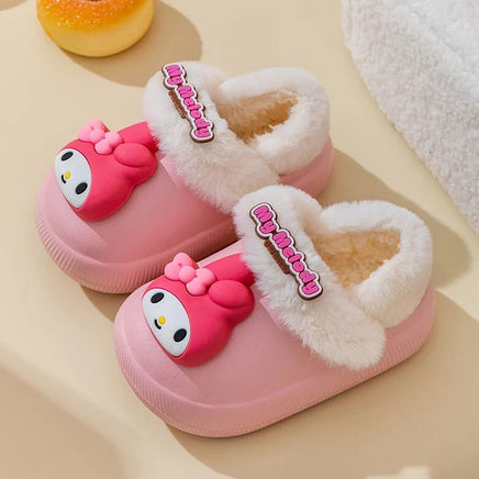 Kuromi Shoes Cartoon Melody Cinnamoroll Home Waterproof Shoes Girls Shoes - Lusy Store LLC