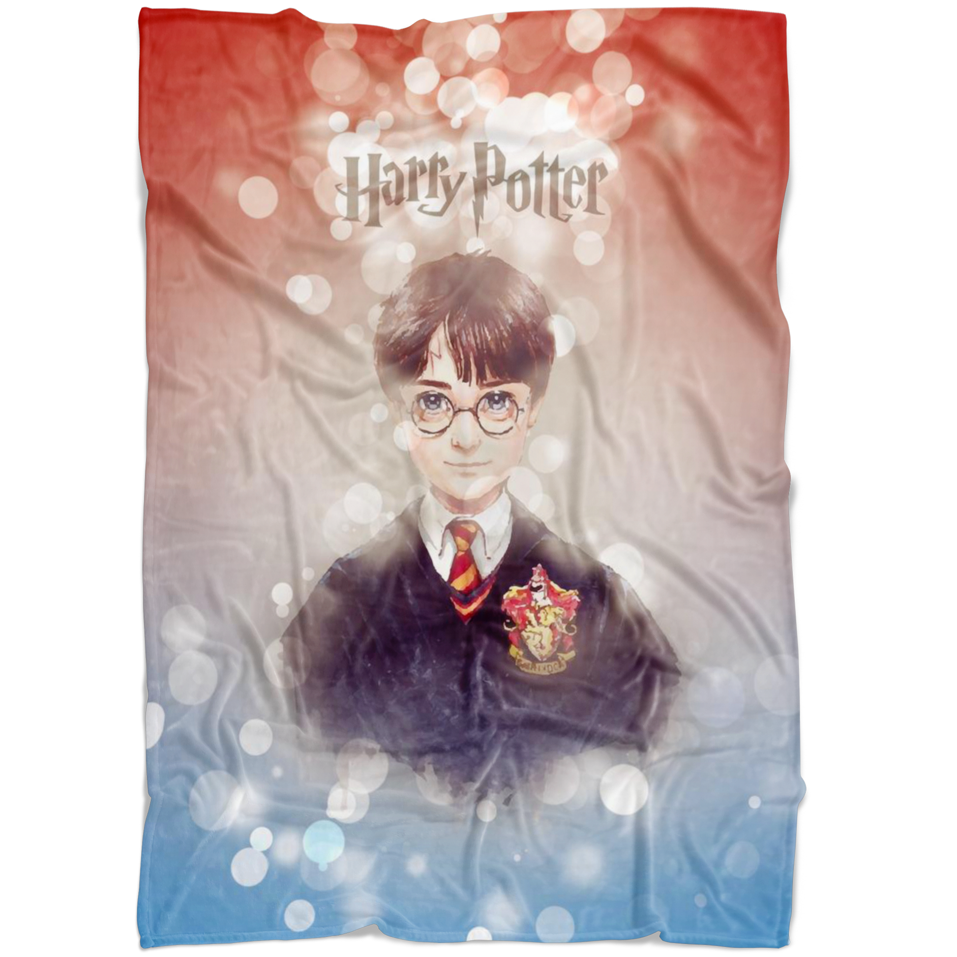 Harry Potter Fleece Blanket Hoildays Bokeh Colorful Blanket Warm And Super Comfortable Best Gift For Kids - Lusy Store