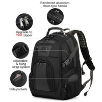 Large Capacity Laptop Backpack Men Multifunction Waterproof 15.6inch Backpack