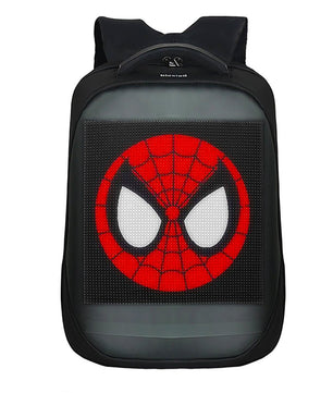 LED Backpack Display Backpack With Smart Wifi App Control Light Multi-Function B374 - Lusy Store