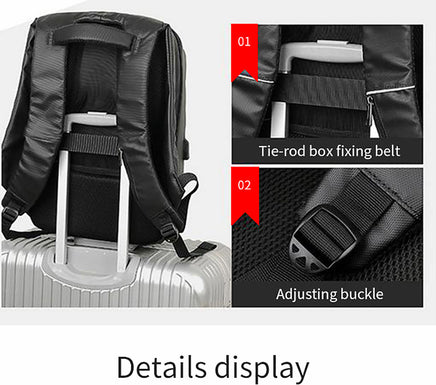 LED Backpack Display Backpack With Smart Wifi App Control Light Multi-Function B374 - Lusy Store
