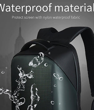 LED Backpack Display Backpack With Smart Wifi App Control Light Multi-Function B374 - Lusy Store
