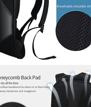 LED Backpack Display Backpack With Smart Wifi App Control Light Multi-Function B374 - Lusy Store
